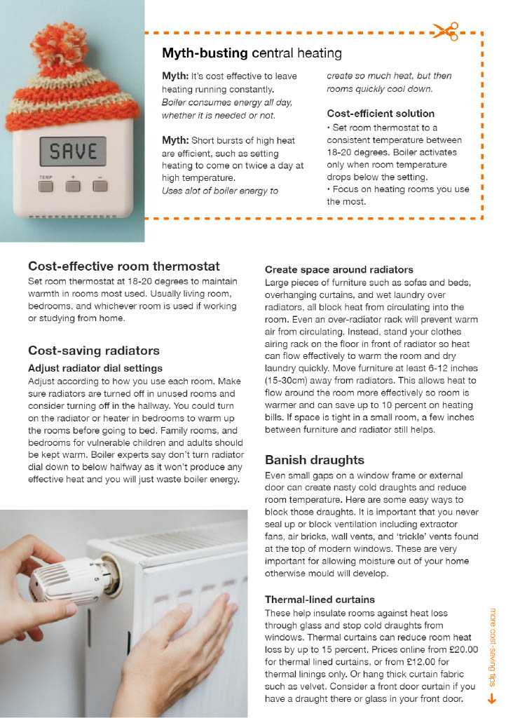 This comprehensive resource offers a plethora of strategies and tips to efficiently use heating energy, ensuring your household stays cozy without unnecessary expenses. Learn about optimizing your boiler settings for cost savings, implementing cost-effective room thermostat settings, and clever hacks for draught-proofing your home. 